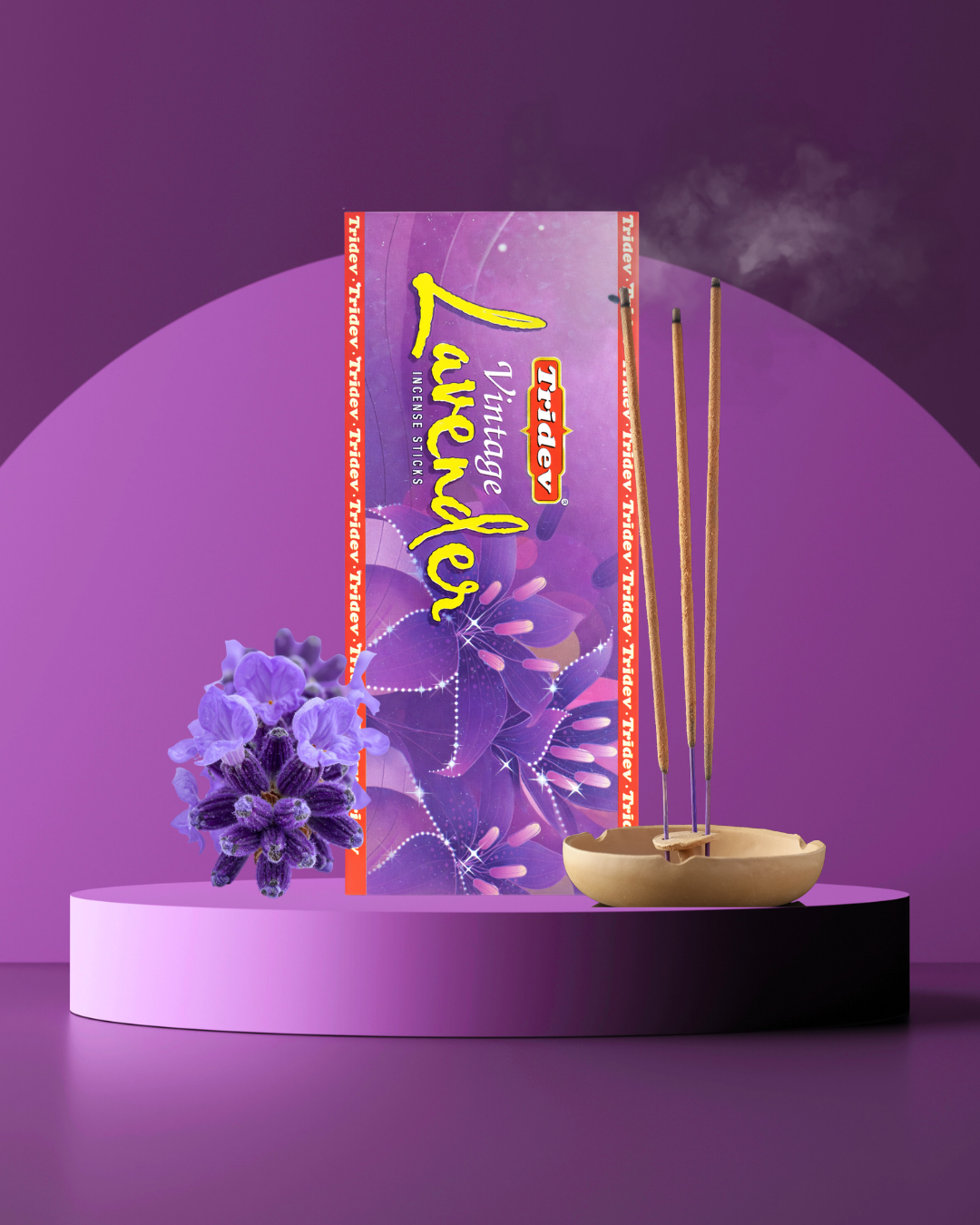 Vintage Lavender Incense Sticks