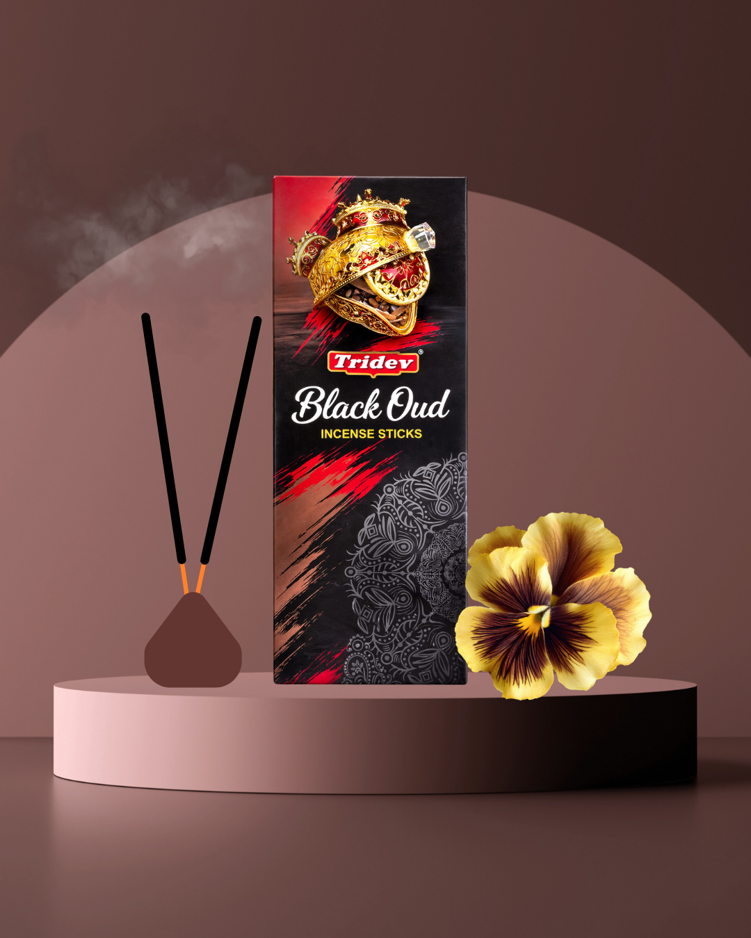 Black Oud Incense Sticks