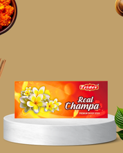 REAL CHAMPA PREMIUM DHOOP STICKS 12 PACKS OF 50 GMS X 100 EACH