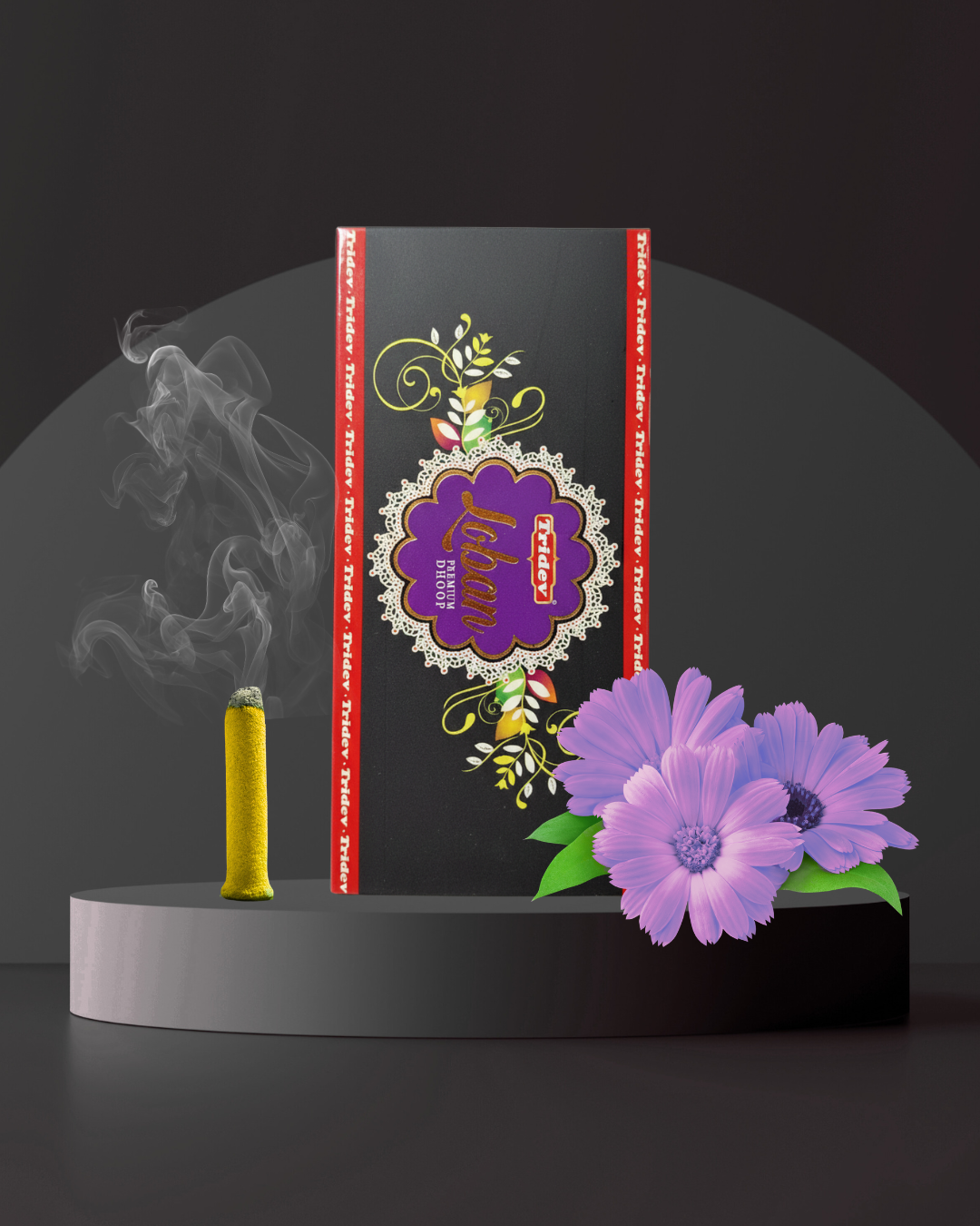 LOBAN PREMIUM DHOOP 12 PACKS X 80 EACH