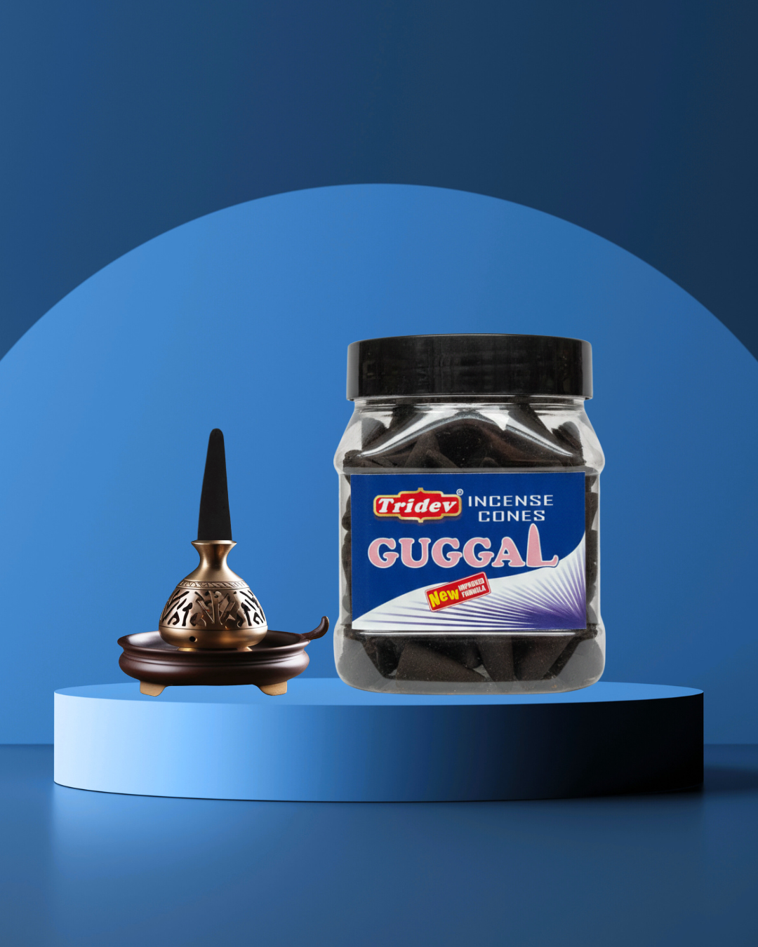 Guggul Incense Cones (Jar Pack)