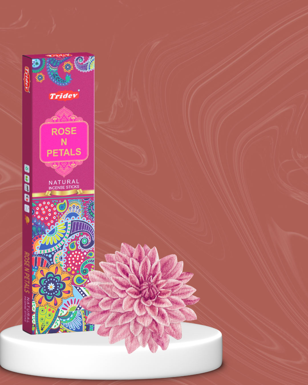 Special Velvet Series Rose N Petals Agarbatti