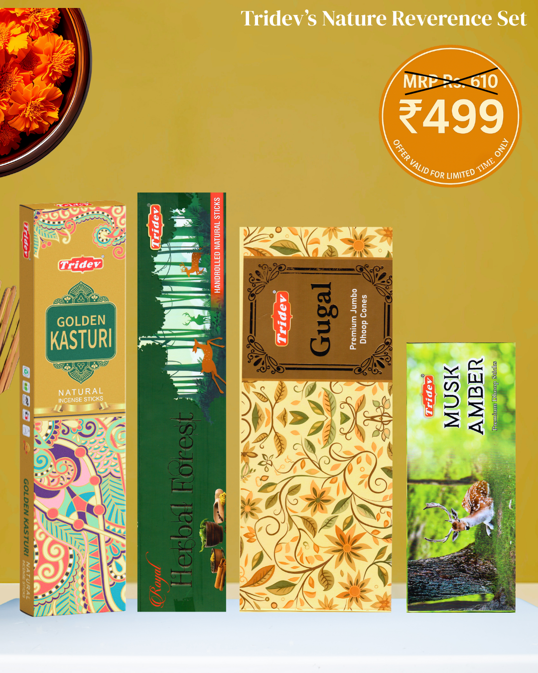 TRIDEV NATURE REVERENCE SET
