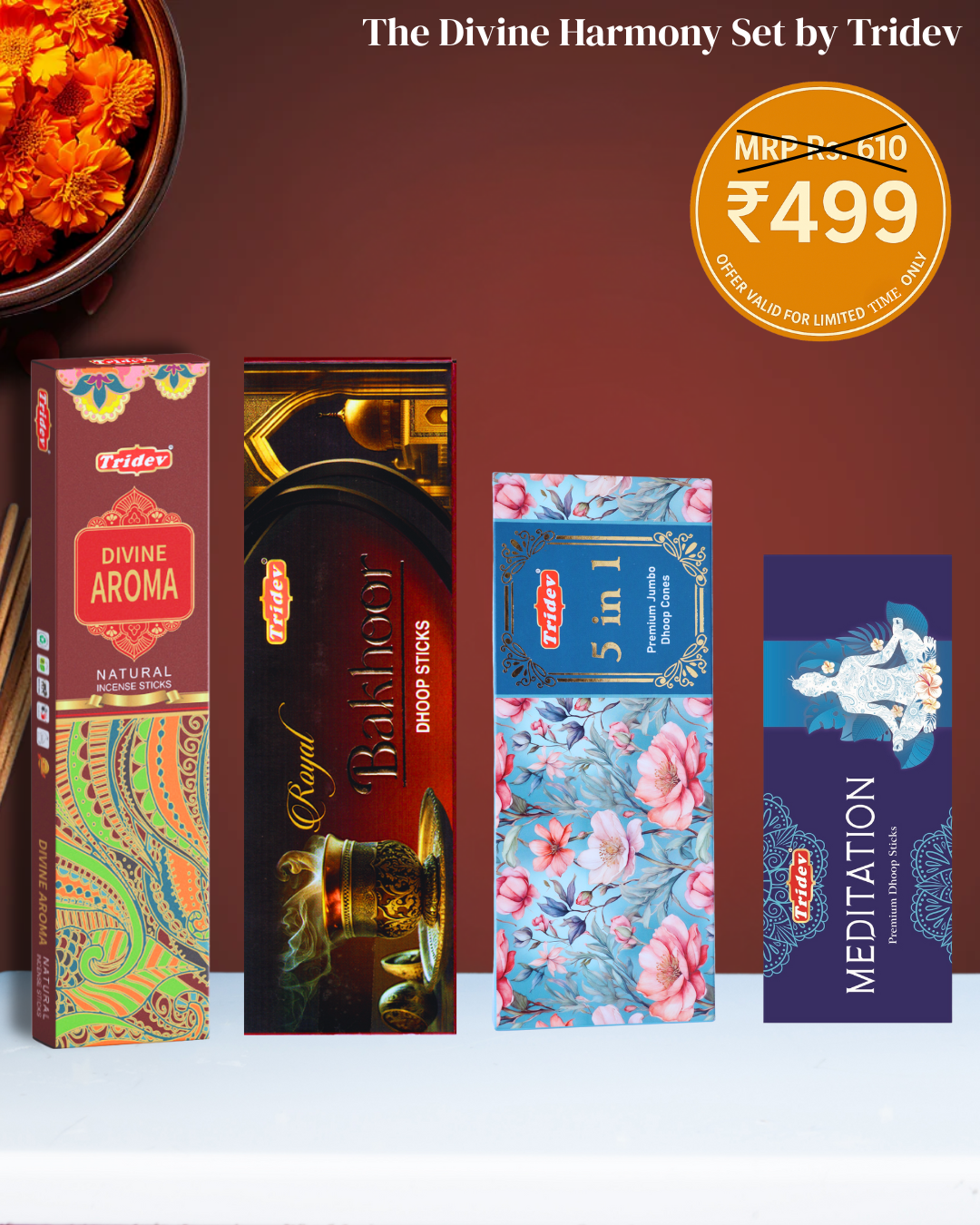 THE DIVINE HARMONY SET BY TRIDEV